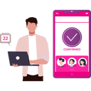 پیش‌نمایش فایل boy-is-verifying-the-selected-employee-10717227 از پک کامل و انجام شده