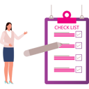 پیش‌نمایش فایل girl-is-talking-about-the-checklist-10717200 از پک کامل و انجام شده