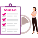 پیش‌نمایش فایل girl-is-thinking-about-the-checklist-10717242 از پک کامل و انجام شده