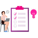 پیش‌نمایش فایل girl-is-working-on-the-laptop-10717233 از پک کامل و انجام شده