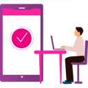 پیش‌نمایش فایل man-is-updating-the-system-on-laptop-10717173 از پک کامل و انجام شده
