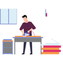 پیش‌نمایش فایل boy-is-cutting-wood-with-machine-10717459 از پک خدمات ساخت‌وساز