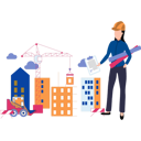 پیش‌نمایش فایل girl-is-holding-a-contract-for-building-10717462 از پک خدمات ساخت‌وساز