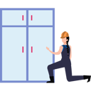 پیش‌نمایش فایل girl-is-making-a-wardrobe-10717432 از پک خدمات ساخت‌وساز