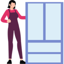 پیش‌نمایش فایل girl-is-standing-by-the-cabinet-10717472 از پک خدمات ساخت‌وساز