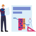 پیش‌نمایش فایل worker-is-labeling-blueprint-building-10717446 از پک خدمات ساخت‌وساز