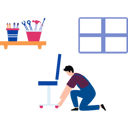 پیش‌نمایش فایل worker-is-making-an-office-chair-10717434 از پک خدمات ساخت‌وساز