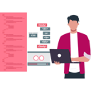 پیش‌نمایش فایل boy-is-creating-a-css-file-10717558 از پک پایگاه داده