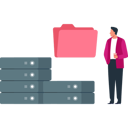 پیش‌نمایش فایل boy-is-looking-at-the-database-server-10717569 از پک پایگاه داده