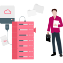 پیش‌نمایش فایل boy-is-standing-near-the-server-10717570 از پک پایگاه داده