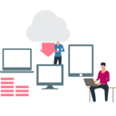 پیش‌نمایش فایل boys-are-working-on-the-cloud-data-10717615 از پک پایگاه داده