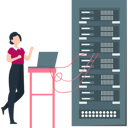 پیش‌نمایش فایل girl-has-connected-the-database-servers-to-laptop-10717639 از پک پایگاه داده
