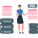 پیش‌نمایش فایل girl-is-explaining-about-sql-for-programming-10717588 از پک پایگاه داده