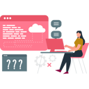 پیش‌نمایش فایل girl-is-showing-the-cloud-data-on-web-page-10717589 از پک پایگاه داده