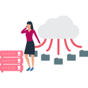 پیش‌نمایش فایل girl-is-talking-on-mobile-about-cloud-connection-10717624 از پک پایگاه داده
