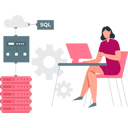 پیش‌نمایش فایل girl-is-working-on-the-database-settings-10717587 از پک پایگاه داده