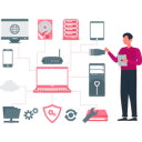 پیش‌نمایش فایل man-is-working-on-connectivity-10717620 از پک پایگاه داده