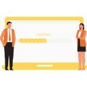 پیش‌نمایش فایل boy-and-girl-are-standing-near-screen-10733947 از پک دانلود