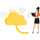 پیش‌نمایش فایل girl-is-uploading-cloud-documents-on-laptop-10733965 از پک دانلود