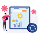پیش‌نمایش فایل boy-is-pointing-at-the-graph-setting-reloading-10773140 از پک به‌روزرسانی سیستم