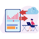 پیش‌نمایش فایل girl-is-converting-the-cloud-data-online-10773170 از پک به‌روزرسانی سیستم