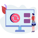 پیش‌نمایش فایل girl-is-showing-loading-icon-on-monitor-screen-10773232 از پک به‌روزرسانی سیستم