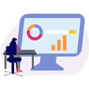 پیش‌نمایش فایل girl-looking-at-pie-graph-on-monitor-screen-10773210 از پک به‌روزرسانی سیستم