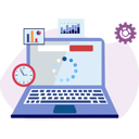 پیش‌نمایش فایل system-is-loading-online-on-laptop-10773192 از پک به‌روزرسانی سیستم