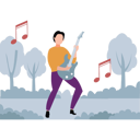 پیش‌نمایش فایل boy-is-playing-the-guitar-in-the-forest-10831759 از پک کمپینگ