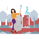 پیش‌نمایش فایل girl-is-playing-the-cello-in-forest-10831780 از پک کمپینگ