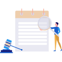 پیش‌نمایش فایل boy-is-holding-a-magnifying-glass-10800082 از پک قوانین اخلاقی کسب و کار