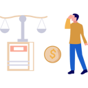 پیش‌نمایش فایل boy-looking-at-business-balance-scale-10800141 از پک قوانین اخلاقی کسب و کار