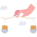 پیش‌نمایش فایل business-balance-scale-with-dollar-coins-10800160 از پک قوانین اخلاقی کسب و کار