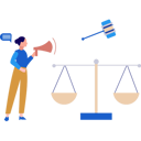 پیش‌نمایش فایل girl-is-announcing-the-business-laws-10800095 از پک قوانین اخلاقی کسب و کار