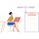 پیش‌نمایش فایل girl-is-looking-at-the-document-10800130 از پک قوانین اخلاقی کسب و کار