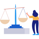 پیش‌نمایش فایل girl-is-pointing-at-the-balance-scale-10800168 از پک قوانین اخلاقی کسب و کار