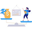 پیش‌نمایش فایل girl-is-telling-about-business-finance-scale-10800085 از پک قوانین اخلاقی کسب و کار