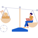 پیش‌نمایش فایل girl-is-working-on-the-finance-strategy-10800084 از پک قوانین اخلاقی کسب و کار