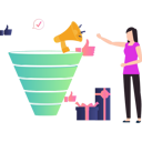 پیش‌نمایش فایل girl-is-looking-at-the-funnel-10890630 از پک فیلتر