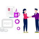 پیش‌نمایش فایل boy-and-girl-are-dealing-about-the-blog-post-10795805 از پک پست وبلاگ و محتوا