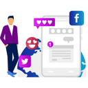 پیش‌نمایش فایل boy-is-showing-likes-on-facebook-10795729 از پک پست وبلاگ و محتوا