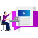 پیش‌نمایش فایل boy-working-on-laptop-on-video-10795818 از پک پست وبلاگ و محتوا