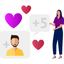 پیش‌نمایش فایل girl-is-counting-the-likes-and-followers-10795803 از پک پست وبلاگ و محتوا