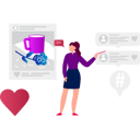 پیش‌نمایش فایل girl-is-pointing-at-the-post-users-10795823 از پک پست وبلاگ و محتوا