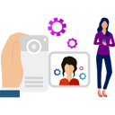پیش‌نمایش فایل girl-is-using-mobile-phone-10795810 از پک پست وبلاگ و محتوا