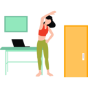 پیش‌نمایش فایل girl-doing-online-exercising-at-home-10909254 از پک فریلنسری