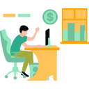 پیش‌نمایش فایل man-working-on-monitor-10909238 از پک فریلنسری