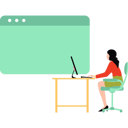 پیش‌نمایش فایل young-woman-working-on-monitor-10909249 از پک فریلنسری