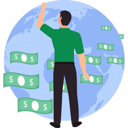 پیش‌نمایش فایل boy-is-watching-the-donation-around-the-world-10863616 از پک تامین مالی جمعی