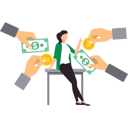 پیش‌نمایش فایل girl-is-collecting-donation-money-10863611 از پک تامین مالی جمعی